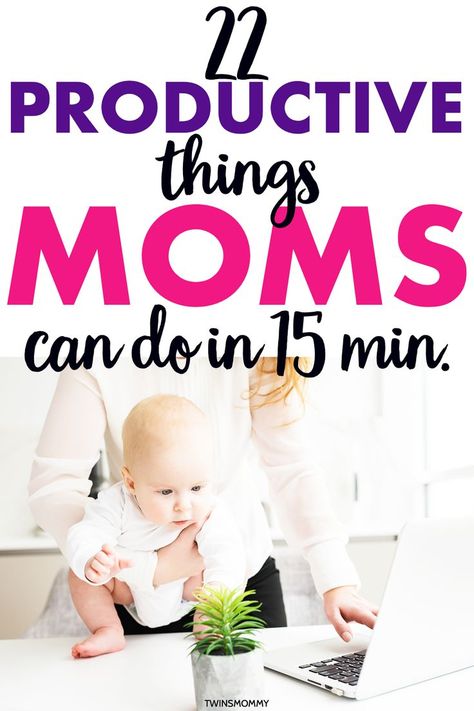 Advice for moms. Work from home? Stay at home mom? Here are 22  mom and house tasks and some business tasks so you can be more productive in your day. Time management tips to help you be more productive for sure! Romance Writing, Twins Mommy, Productive Moms, Week Schedule, Mom Schedule, Mom Life Hacks, Mommy Time, Organized Mom, Mom Tips