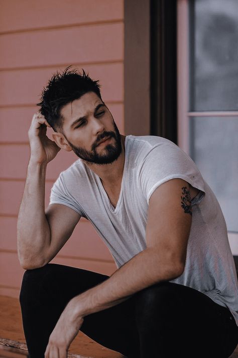 Casey Deidrick, Don't Fear The Reaper, Dog Breeds List, Scruffy Men, Beard Hairstyle, Hey Handsome, Actor Picture, Best Poses For Men, It's Raining