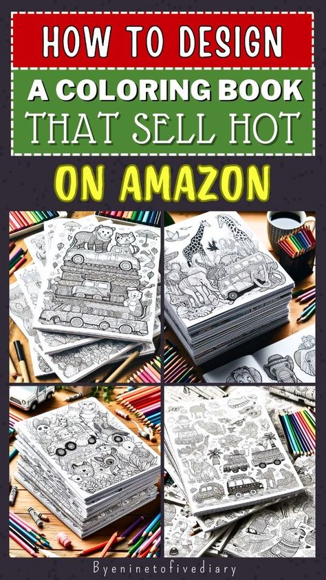 Designing a coloring book that sells like hotcakes on Amazon can be a lucrative business. But how to start? In this guide, you'll learn the best tips and tricks to create a coloring book that stands out and sells well on Amazon. From brainstorming ideas to marketing strategies, this guide will help you sell coloring books on Amazon like a pro. Discover the largest collection of free Low Content, No Content, and Coloring Book Interior Templates for Amazon KDP. Amazon Job, Sell Books On Amazon, Amazon Coloring Books, Diy Coloring Books, Amazon Jobs, Amazon Book, Books On Amazon, Read Books Online Free, Create This Book