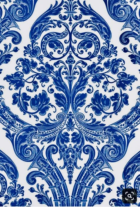 Chinese Porcelain Pattern Wallpaper, Blue China Patterns Wallpaper, Porcelain Design Pattern, Blue Flower Tattoo, Blue China Patterns, Porcelain Pattern, Blue And White Wallpaper, Persian Art Painting, Arte Peculiar