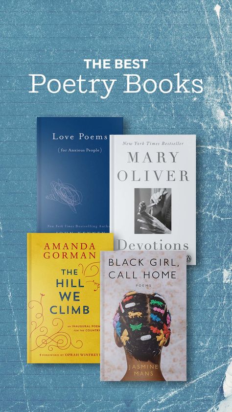 Poetry books to read and reread! Poetry Books To Read, Reading Hobby, Best Poetry Books, Reading List Challenge, Best Poetry, Langston Hughes, American Poetry, Life Hacks Websites, Mary Oliver