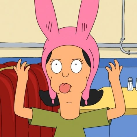 Louise Bobs Burgers Aesthetic, Louise Belcher Pfp, Louis Bobs Burgers, Louise From Bobs Burgers, Bobs Burgers Pfp, Bob’s Burgers, Louise Bobs Burgers, Louis Belcher, Tattoo Mirror