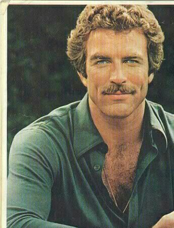 A young Tom Selleck... Oh my goodness! Tom Selleck Friends, Jesse Stone, Magnum Pi, Tom Selleck, Moustaches, Blue Bloods, Dream Guy, Cool Stuff, Back In The Day