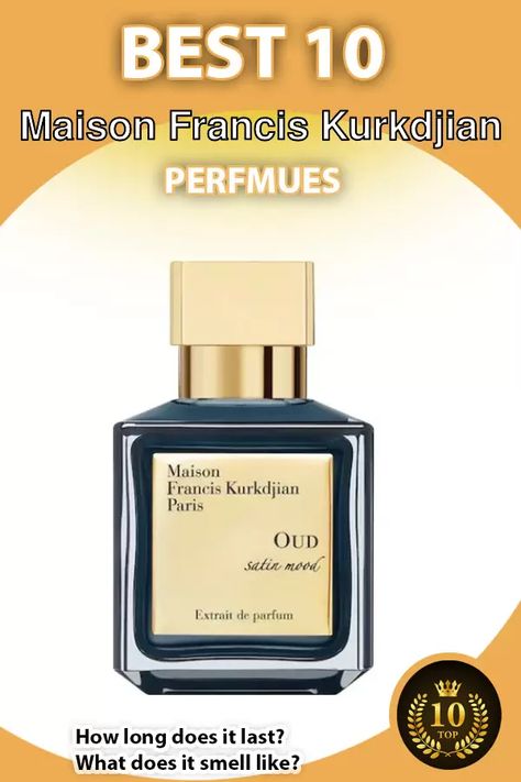 Here are Top 10 Best Maison Francis Kurkdjian Perfumes UPDATED April 2022. Everything you need to know before buying, Must-know-Facts about their longevity, Scent projections, how they smell like etc. and why they are the best!. Maison Francis Kurkdjian Perfume, Francis Kurkdjian Perfume, Best Fragrances, Best Perfume, In November, Top 10, Need To Know, Perfume Bottles, Fragrance