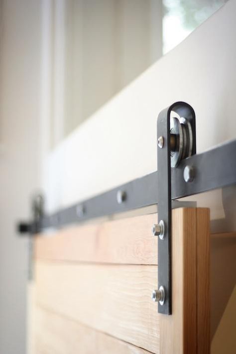 seesaw-barn-door-slidings Pintu Interior, Vstupná Hala, Doors And Hardware, Interior Barn Doors, Barn Doors Sliding, Sliding Barn Door, Barn Door Hardware, Interior Door, Sliding Door