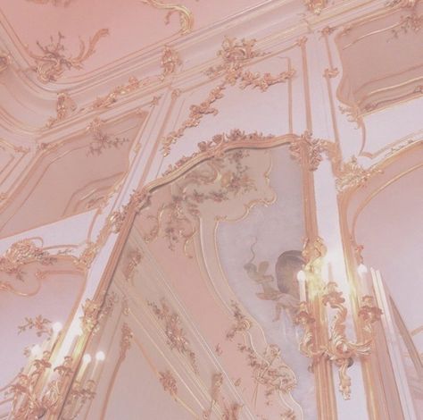 Ballroom Aesthetic, Royalty Core, Angelcore Aesthetic, Princess Charm School, Pink Castle, Victorian Wallpaper, Soft Pink Theme, Royalty Aesthetic, Fancy Lights