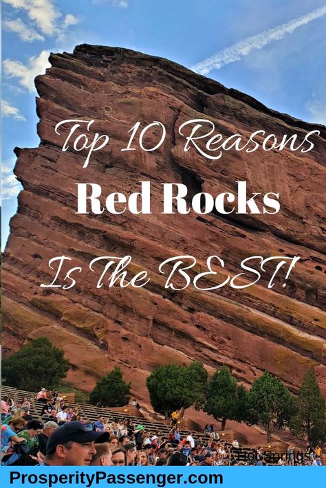 Red Rocks Amphitheater is an outdoor concert venue situated in a rock structure in Morrison, Colorado (only 20 miles from Denver). The venue is naturally formed of red rocks and it’s known for being one of the most stunning outdoor concert venues in the world. Check out these 10 reasons why Red Rocks ranks as the Best Venue Ever! Rock Structure, Red Rocks Colorado, Red Rocks Amphitheater, Morrison Colorado, Concert Venues, Road Trip To Colorado, Red Rock Amphitheatre, Concert Venue, Outdoor Concert