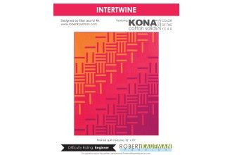 Kona Cotton Solids - Intertwine Quilt Pattern (downloadable PDF) Afghan Pattern, Kona Cotton, Robert Kaufman, Shopping Basket, Quilt Pattern, Brand Names, Pre Order, Quilt Patterns, Blankets