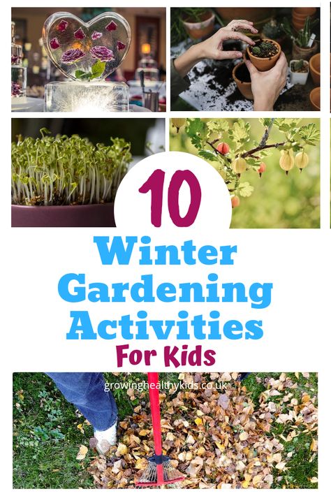 10 Best Winter Garden Ideas For Kids - Growing Healthy Kids Garden Activities For Toddlers, Outdoor Ideas For Kids, Gardening Activities For Kids, Eyfs Outdoor Area, Winter Activities For Toddlers, Winter Sowing, Gardening Activities, Childrens Gardening, Winter Gardening