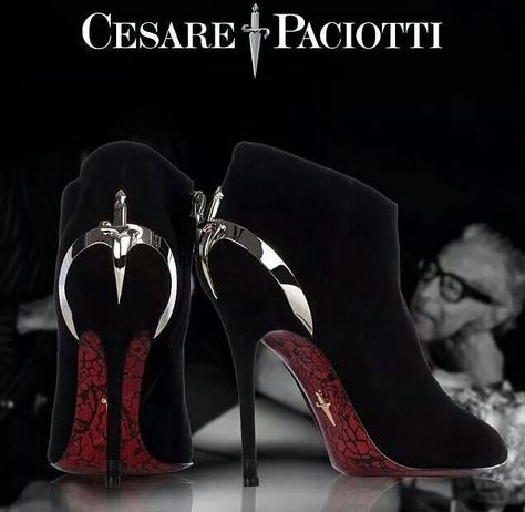 Cesar picotti Dagger Heels, Quince Heels, Black Dagger Brotherhood, Cesare Paciotti, Evil Queen, Unique Shoes, Hot Shoes, Girls Dream, Quince