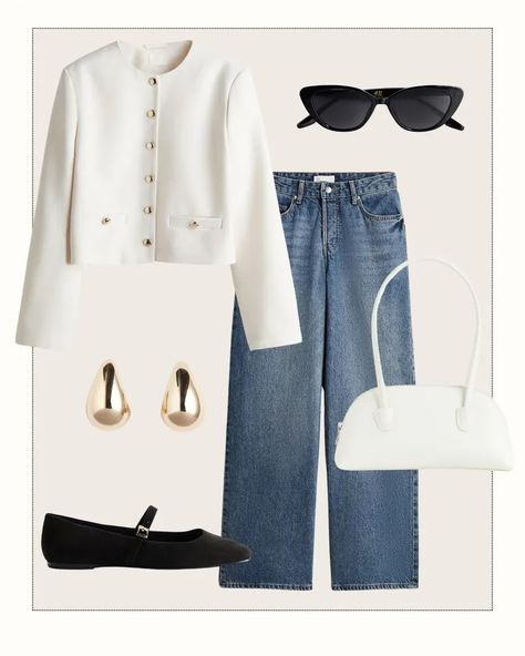 I've Assembled 5 Chic H&M Summer Outfits for You | Who What Wear UK H&m Outfits, H&m New Collection, Oversized Linen Shirt, Winter Casual Outfits, H M Outfits, What To Wear To Work, Runway Outfits, Classic White Shirt, Casual Winter Outfits