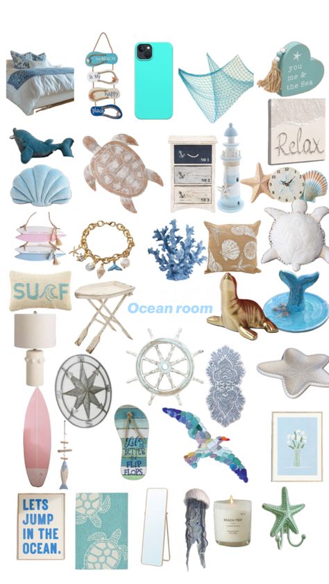 This is for your room thank me later Cute Room Ideas Beachy, Diy Beach Room Decor, Beach Vibes Room, Room Inspo Beachy, Beach Room Ideas, Beach Girl Room, Diving Aesthetic, Tropical Room Decor, Coastal Room Decor