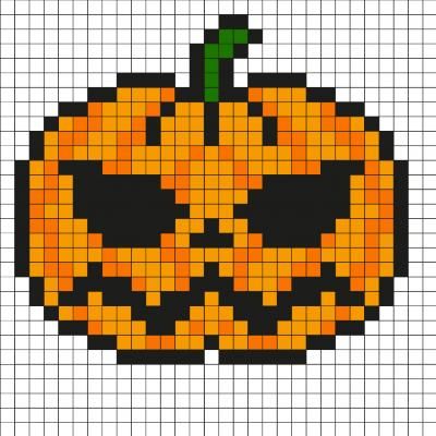 Retrouvez tous nos Pixel Art d' Halloween avec le chat noir, la citrouille, la tête de mort et encore d'autres modèles à imprimer sur le thème de Noël 4 Bit Pixel Art, Pixel Art Noel, Pixel Art Halloween, Grille Pixel Art, Halloween Pixel Art, Halloween Perler, Pixel Art Minecraft, Image Pixel Art, Modele Pixel Art