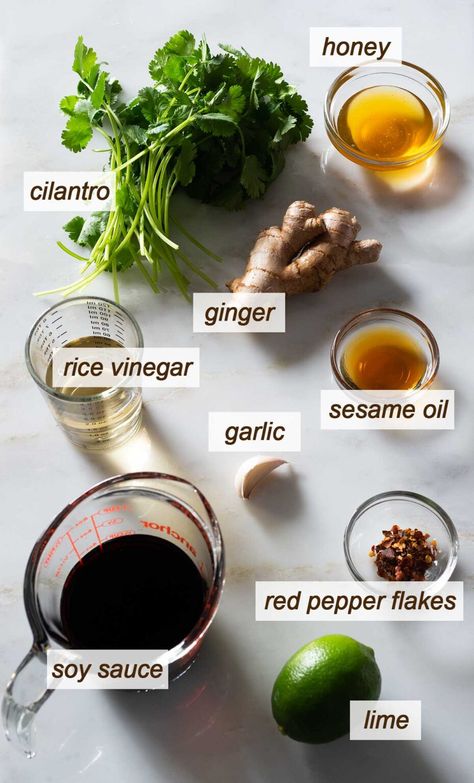 Ginger Cilantro Soy Sauce-Marinated Asian-Style Chicken Wings Asian Sesame Marinade, Vietnamese Cilantro Sauce, Sesame Ginger Stir Fry Sauce, Soy Sauce Vinaigrette, Asian Chimichurri Sauce, Ginger Garlic Marinade, Asian Fish Marinade, Healthy Asian Sauce, Lime Sauce For Chicken