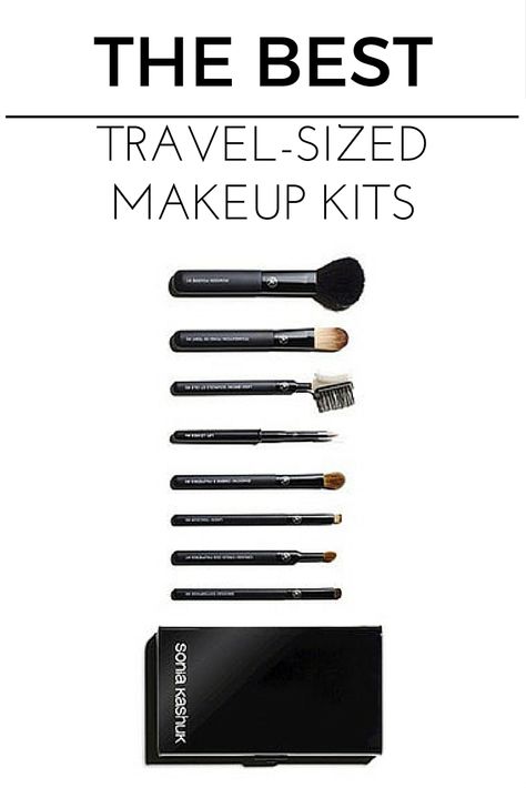 #travel #makeup #tips #travelsize #size #small #mini #cute #products #brushes #blush #foundation #colors Makeup Products Lipstick, Mini Makeup Kit, Travel Minis, Travel Size Makeup Brushes, Small Storage Ideas, Travel Makeup Kit, Spring Makeup Trends, Beauty Kits, Diy Makeup Brush