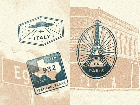 BBBC International Tour of Texas Stamps Texas Stamp, Paris Roads, Passport Stamps, Food Stamps, Texas City, Stamp Design, Art Direction, Global Community, Creative Professional