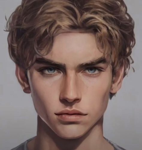 Shatter Me Warner, Hair Colouring, 얼굴 그리기, Aaron Warner, Character Inspiration Male, Shatter Me Series, Digital Portrait Art, I Series, Red Queen