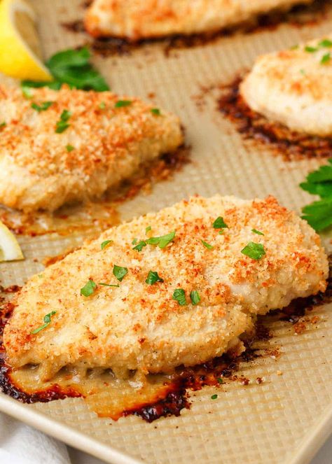 Ranch Parmesan Chicken, Easy Parmesan Crusted Chicken, Parmesan Ranch, Parmesan Crusted Chicken Recipe, Italian Chicken Crockpot, Parmesan Chicken Tenders, Baked Ranch Chicken, Crusted Chicken Recipes, Ranch Chicken Recipes