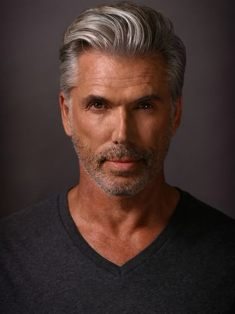 Men’s Hairstyles in 50 20 Ideas: The Ultimate Guide to a Stylish and Confident Lifestyle Older Mens Long Hairstyles, Older Men Haircuts, High Fade Haircut, Older Mens Hairstyles, Men Over 50, Grey Hair Men, Men With Grey Hair, How To Curl Short Hair, Beard Hairstyle