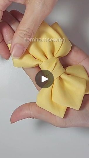 1.4M views · 25K reactions | Fabric bows #diy #hairaccessories #handmade #bowsforhair #sewing #somhomsewing | somhomsewing | FASSounds · Food Material Bows Diy How To Make, Fabric Bows Diy, Hair Bows Diy Ribbon, Bows Diy Ribbon, Bows Diy, Handmade Sewing, Handmade Hair Bows, Fabric Bows, Diy Ribbon