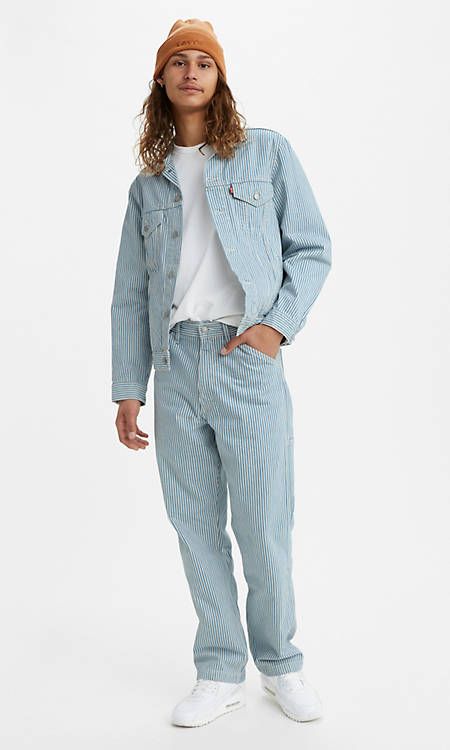 Stay Loose Carpenter Men's Pants - Blue | Levi's® US Pants Blue, Men's Pants, Mens Pants, Levi's, Pants, Blue, Clothes, Trousers