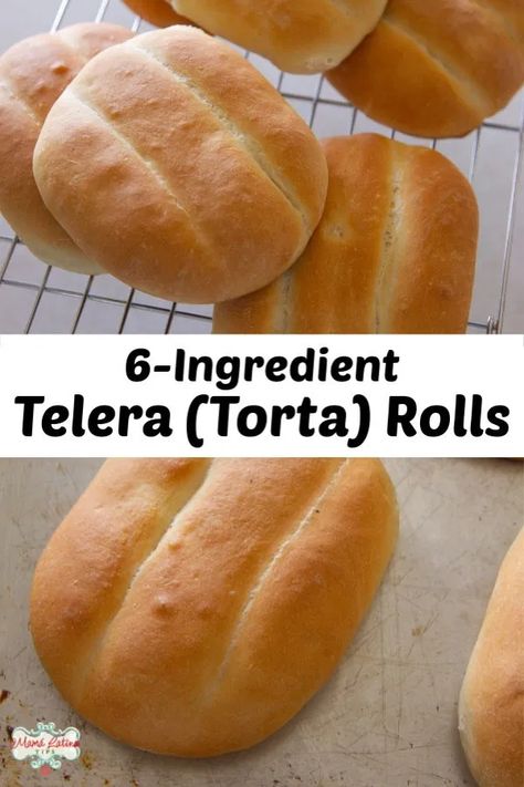 Homemade Bread Ideas, Mexican Torta, Mexican Tortas, Make Bread At Home, Mexican Sandwich, Sandwich Rolls, Mexican Sweet Breads, Bread Ideas, Mexican Bread