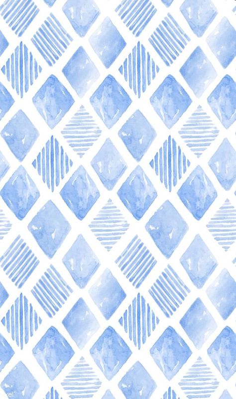 Pattern Art Watercolor, Wallpapers Geometric Pattern, Aesthetic Seamless Pattern, Seamless Abstract Pattern, Colorful Backgrounds Patterns, Blue Pattern Background, Watercolor Pattern Background, Blue Background Patterns, Blue Watercolor Background