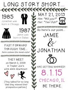 Love story infographic Story Infographic, Important Dates Sign, Newspaper Wedding Programs, Wedding Infographic, Wedding Newspaper, Love Story Wedding, Wedding Journal, Long Story Short, Future Wedding Plans