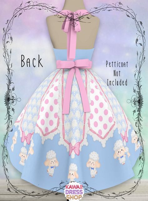 Bo Peep Dress, Pastel Goth Dress, Goth Dresses, Disney Dapper Day, Dapper Day, Bo Peep, Kawaii Dress, Toy Story Birthday, Pin Up Dresses