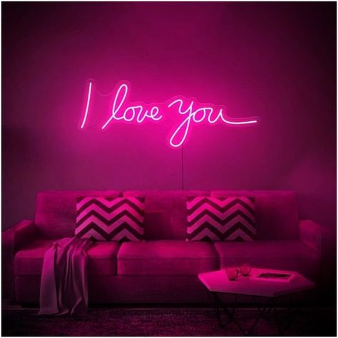 Neon Guts, Beautiful Neon Sign, Sweet Love Notes, I Love You Lettering, Sign Board Design, Inspired Quotes, Neon Wall Signs, Love Neon Sign, Wedding Neon Sign