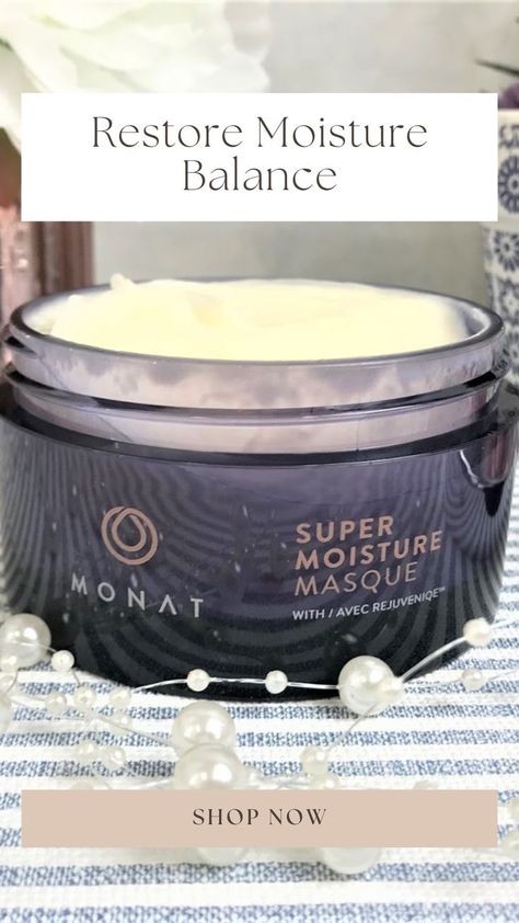 Give your hair the proper moisture balance this season to combat brittleness with this super moisture masque. The super moisture masque is rich with vitamins, minerals, and natural oils for hair. Click the link in the description to shop now. Natural Oils For Hair, Rich Hair, Oils For Hair, Natural Hair Oils, Hair Masque, Monat Hair, Moisturize Hair, Dry Hair, Natural Oils