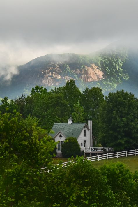 The Hayloft Cottage with the Blue Ridge Mountains looming in the background. Blue Ridge Mountains South Carolina, Blue Ridge Mountains Aesthetic, Travelers Rest Sc, Spartanburg South Carolina, Blue Ridge Mountains Georgia, Visit South Carolina, Blue Ridge Mountains Sunset, Blue Ridge Parkway North Carolina, South Carolina Vacation