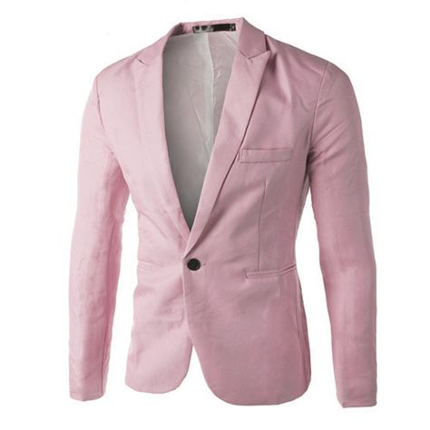 >> Click to Buy << Men Formal Plus Size Notched Wonderful Charm Men's Casual Slim Fit One Button Suit Blazer Coat Jacket Tops Men Fashion C7728 #Affiliate Barbenheimer Outfit, Suit And Tie Men, Pink Suit Men, White Blazer Men, Picking Outfits, Sky Blue Blazer, Blue Blazer Men, Business Casual Blazer, Business Jacket