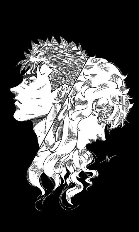 Berserker Tattoo, Arte Madi, Guts And Griffith, Gothic Tattoos, Griffith Berserk, Berserk Anime, Bright Ideas, The Middle Ages, Anime Tattoos