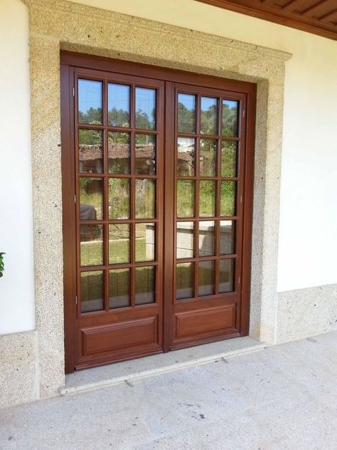 Indian Window Design, Front Door Designs, Design For House, Wooden Window Design, Modern Window Design, Door Design Ideas, Door And Window Design, Sliding Doors Exterior, Wooden Sliding Doors