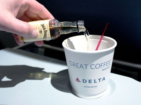 9 In-Flight Cocktails to Mix Onboard and Dramatically Improve Your Next Flight | Bookmark, screenshot, memorize: Make this your cheat sheet for all future flights. Hard Drinks, Best Airplane, Coctails Recipes, Drink Cart, Candied Ginger, Halloween Drinks, Swizzle Sticks, Tomato Juice, Cheese Plate