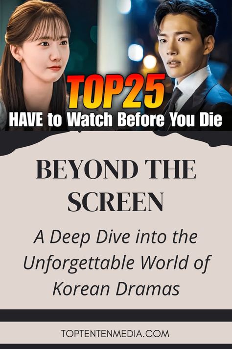 Beyond the Screen: A Deep Dive into the Unforgettable World of Korean Dramas | TopTenTenMedia Best Netflix Series, Lee Bo Young, Korean Tv Series, Mysterious Events, Five Friends, Woo Young, Crash Course, Netflix Series, Korean Dramas