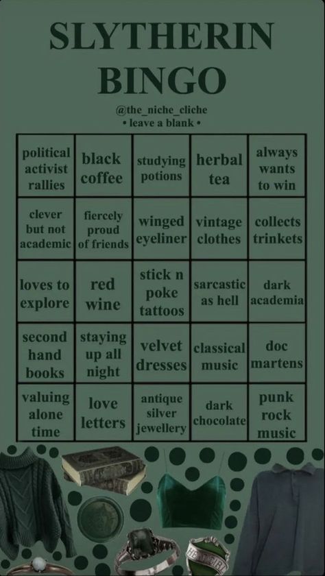 Subtle Slytherin Wallpaper, Slytherin Bingo, Slytherdor Aesthetic, Slytherin Songs, Harry Potter Slytherin Aesthetic, Slytherin Dark Academia, Slytherin Things, Slytherin Wallpaper, Slytherin Fashion