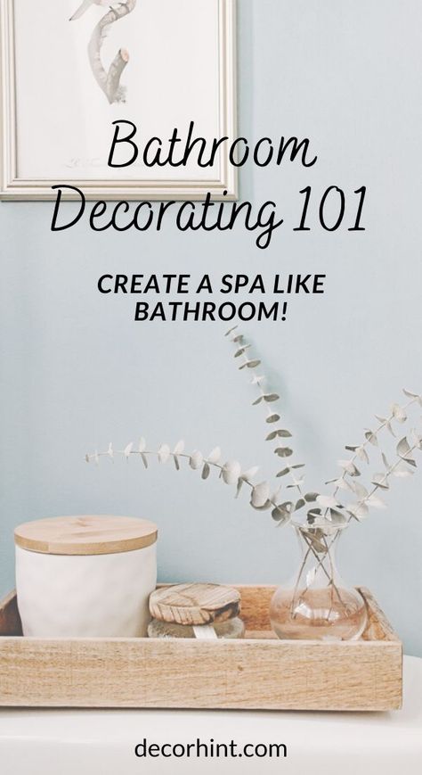 Small Spa Bathroom, Spa Bathroom Decor, Flooring Bathroom, Paint Bathroom, Makeover Bathroom, Bathroom Aesthetics, Spa Inspired Bathroom, Shelves Bathroom, Organization Bathroom