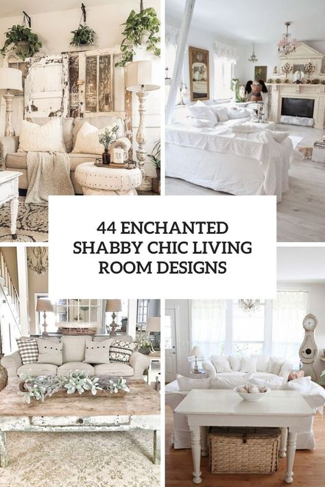 enchanted shabby chic living room designs cover Shabby Chic Living Room Design, Chic Living Room Furniture, Shabby Chic Apartment, Shabby Chic Decor Living Room, Shabby Chic Beach, Beach House Living Room, Shabby Chic Curtains, Shabby Chic Living, Shabby Chic Living Room