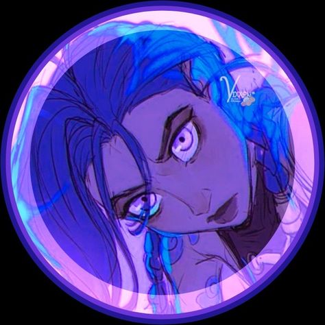 Blue Pfp Icon, Blue Pfp, Jinx Arcane, Jinx League Of Legends, Best Profile Pictures, Lol League Of Legends, Cute Anime Profile Pictures, Sea Monsters, Cute Profile Pictures