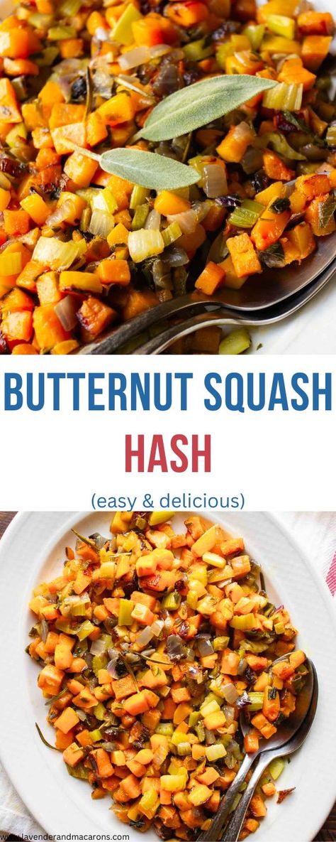 Butternut Squash Hash, Butternut Squash Recipes Healthy, Healthy Squash Recipes, Fall Recipes Breakfast, Healthy Butternut Squash, Autumn Recipes Vegetarian, Butternut Squash Salad, Easy Autumn Recipes, Fall Soup Recipes