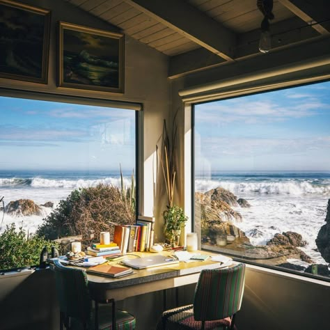 Carlson Young, Secret Hideaway, Little Cabin, Room With A View, Décor Boho, Cozy Place, Dream Houses, Large Windows, Coastal Living