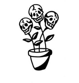 Flash Painting, Stick Poke Tattoo, Draw Step By Step, Skull Flowers, Stick N Poke, Sharpie Tattoos, Stick N Poke Tattoo, Flash Tattoo Designs, Doodle Tattoo