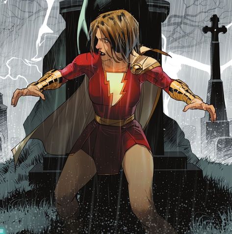 Shazam Mary Marvel, Mary Shazam, Dc Superheroes Art, Female Dc Characters, Shazam Family, Original Captain Marvel, Mary Marvel, Dan Mora, Captain Marvel Shazam