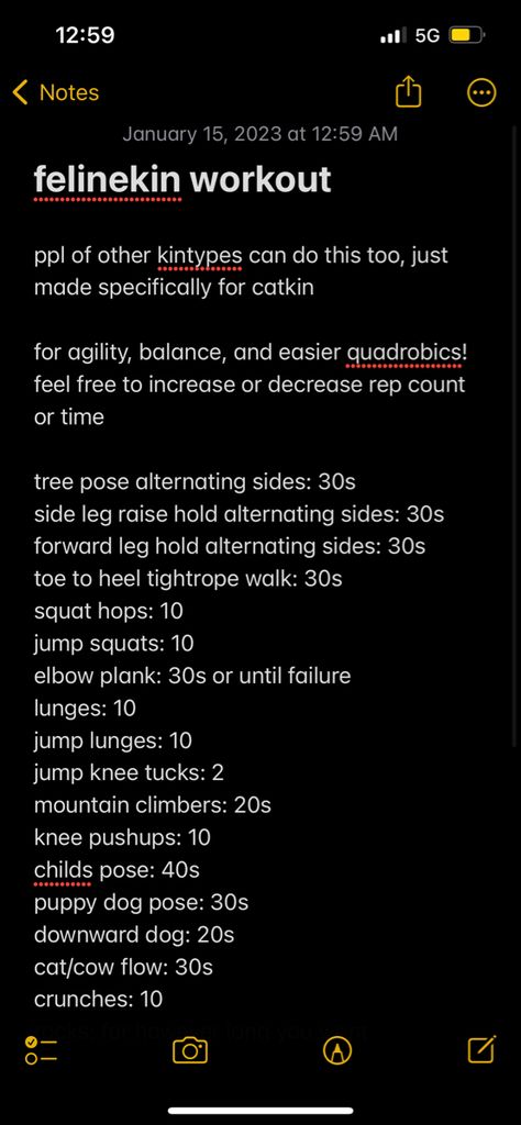 Quadrobics Stretches, Raccoon Therian Tips, Therian Things To Draw, Cat Therian Tips, Therian Workout, Wolf Therian Tips, Quadrobics Tips, Therian Journal Ideas, Therian Things To Do