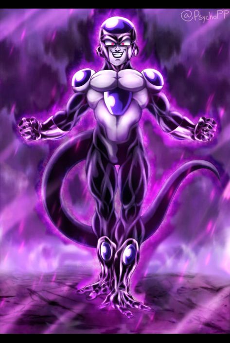 Black Freezer, Frieza Art, Black Frieza, Lord Frieza, Dragonball Art, Saga Dragon Ball, Image Dbz, Dragon Z, Dragon Ball Wallpaper Iphone