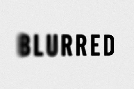 Blurred Text Effect Health Campaign, Ruud Gullit, Anne Sullivan, Yearbook Spreads, Blur Effect, Aesthetic Fonts, Motion Blur, Type Posters, Text Effect