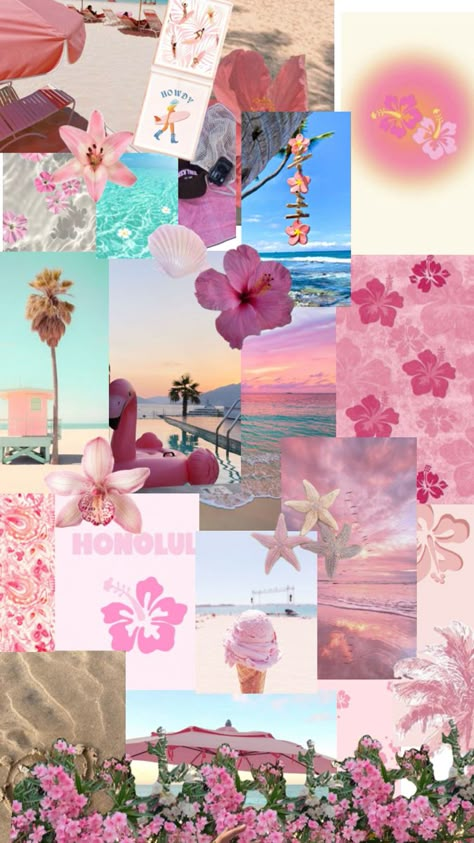 Ipad Wallpaper Aesthetic Summer, Foto Preppy, Preppy Pictures, Beachy Wallpapers, Beachy Wallpaper, Ocean Art Painting, Iphone Wallpaper Preppy, Beautiful Summer Wallpaper, Summer Wallpapers