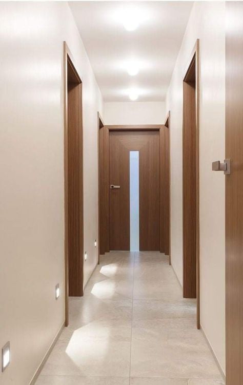 Hall Room Design, Pintu Interior, Vstupná Hala, Interior Design Principles, Corridor Design, Affordable House Plans, Home Door Design, Wooden Doors Interior, Hallway Designs